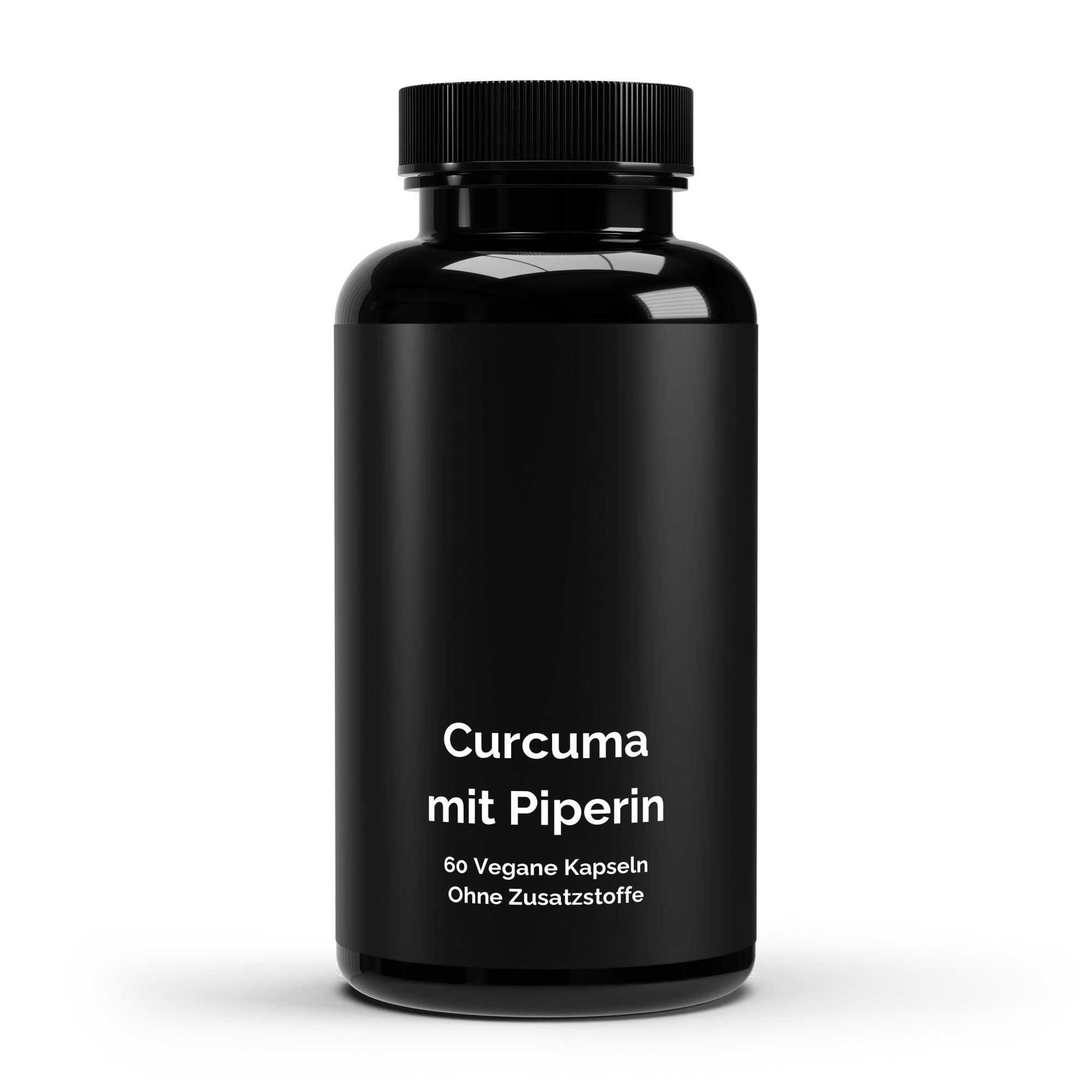 Turmeric + Piperine - 60 Capsules
