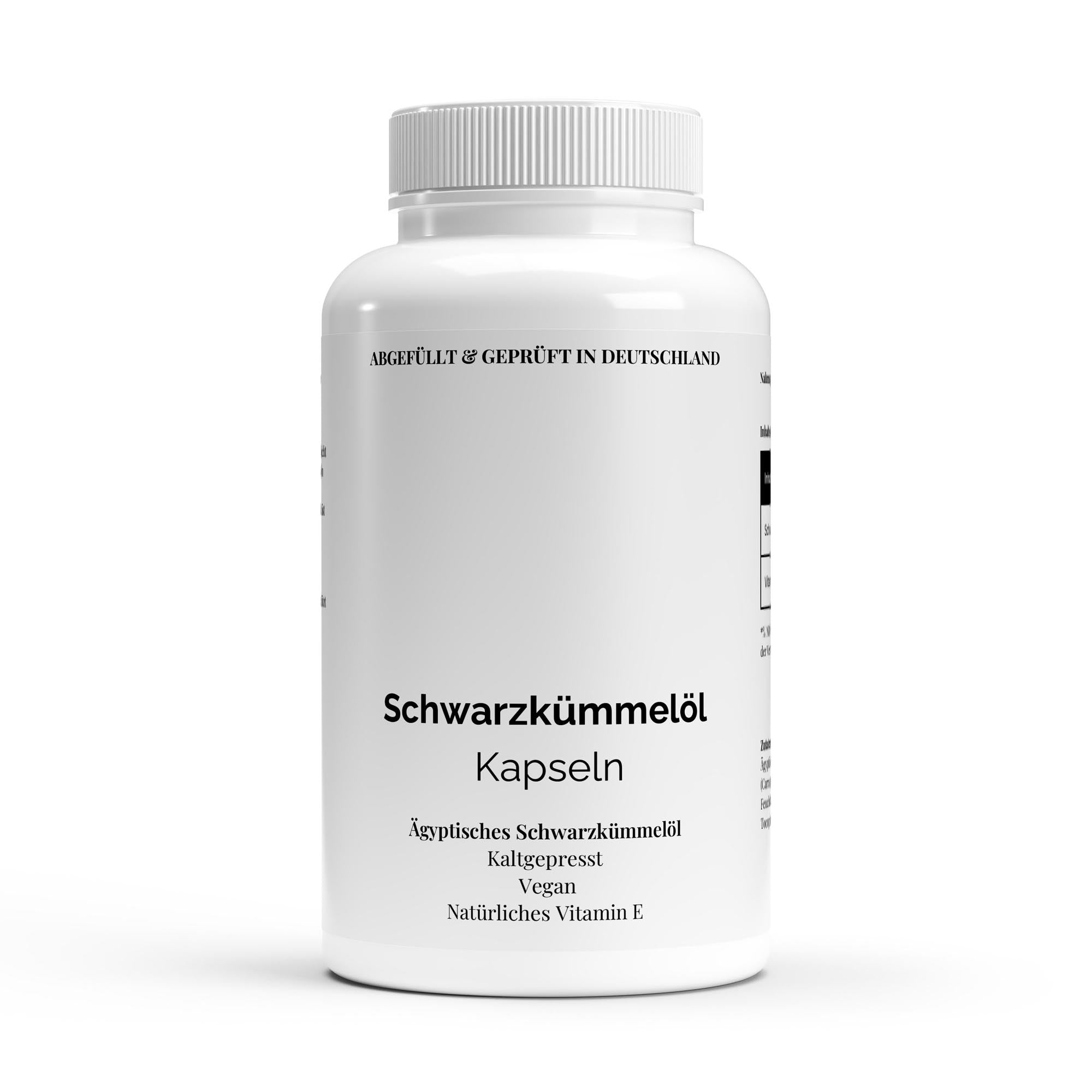 Egyptian Black Cumin Oil (Black Seed Oil) - 240 Vegan Softgels