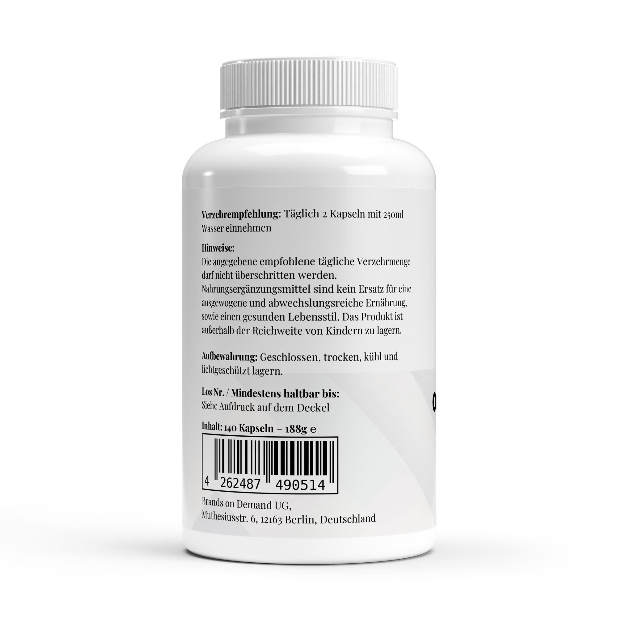 Omega 3 Triglycerides 18/12 (Halal Gelatin) - 140 Softgels