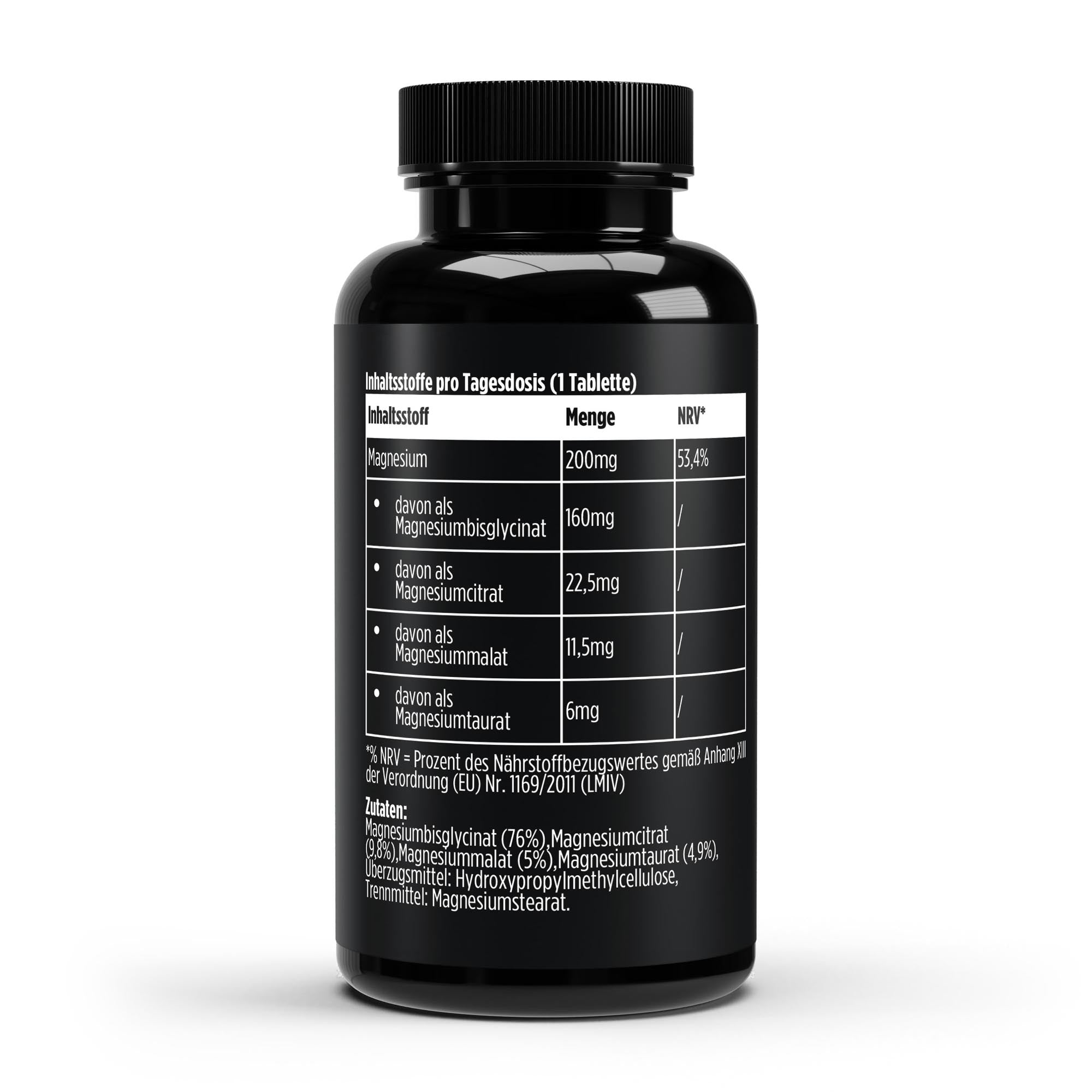 Magnesium 4-fold complex - 60 vegan tablets