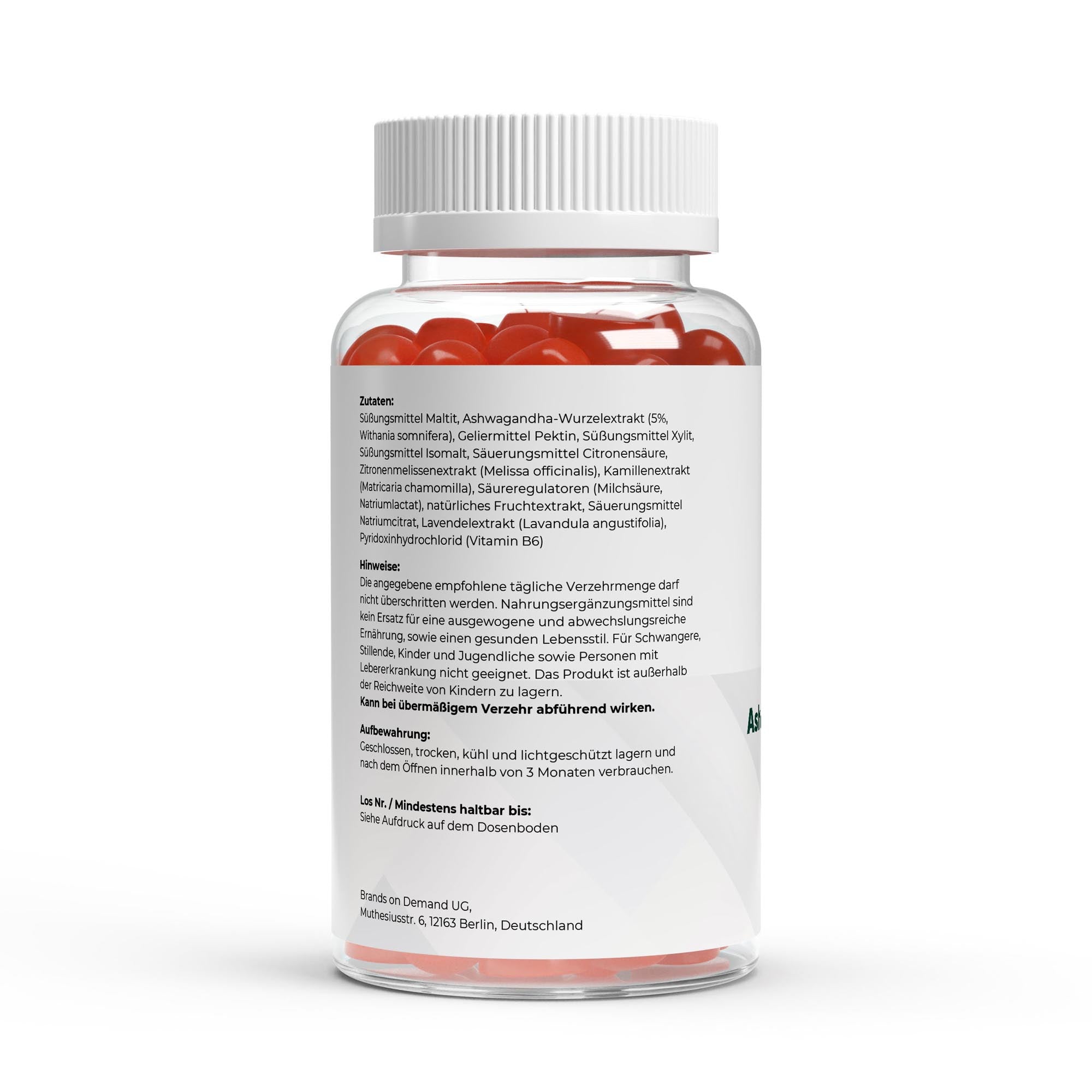 Premium Ashwagandha Gummies 300 + Vitamin B6 - 60 pcs