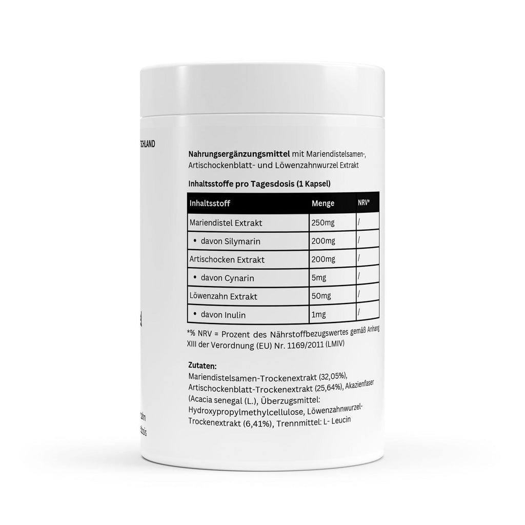 Milk Thistle Artichoke Dandelion Complex - 120 Capsules