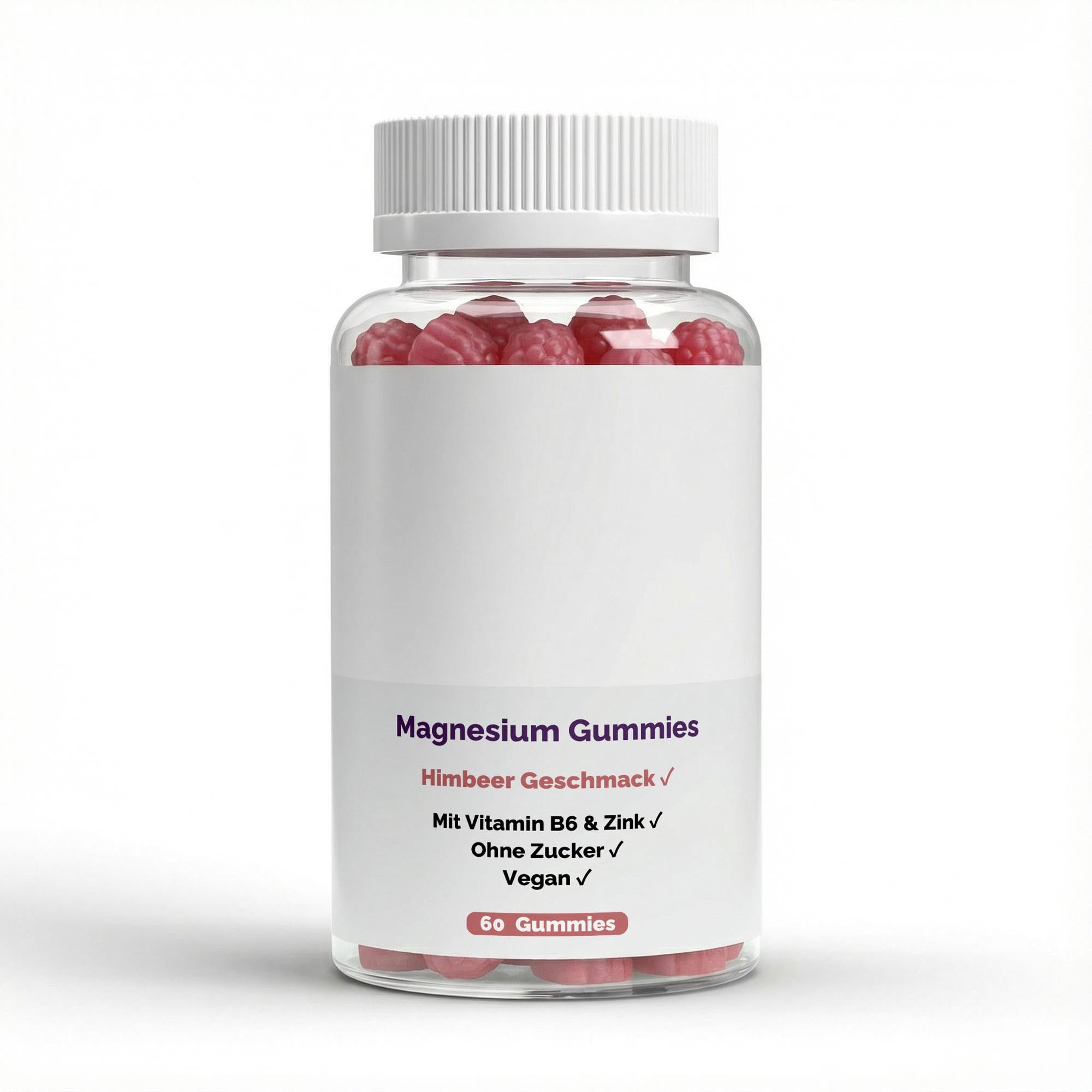 Magnesium + Zinc + B6 Gummies - 60 pcs.