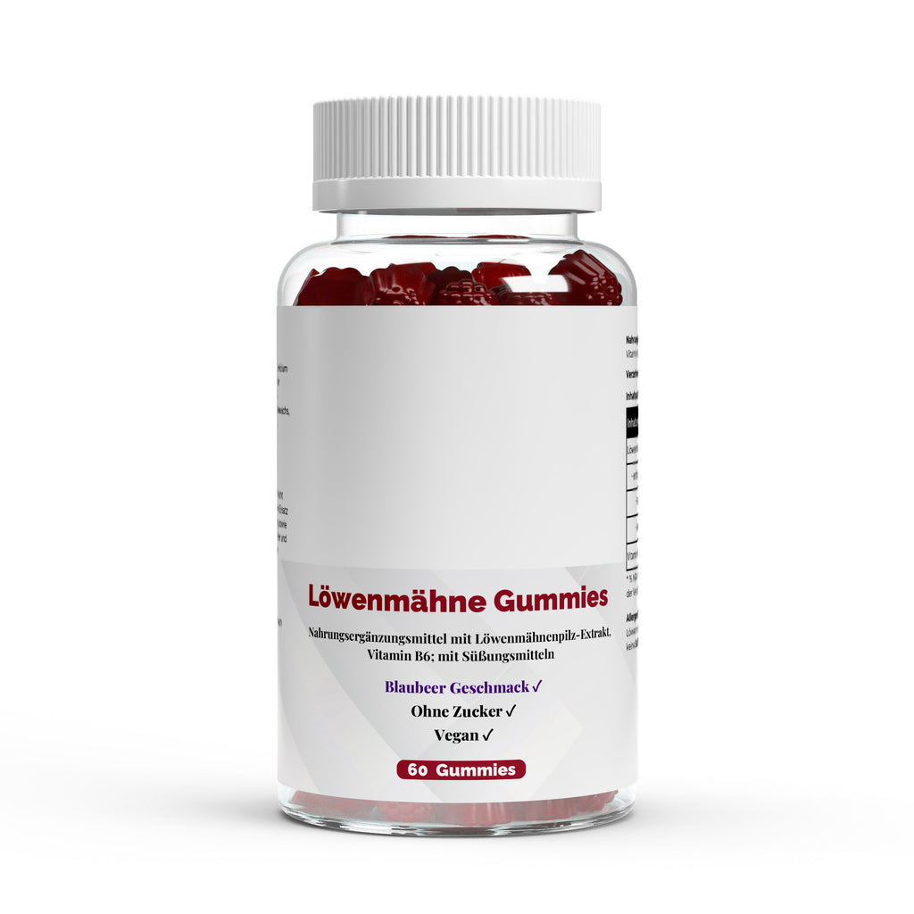 Lion's Mane + Vitamin B6 Gummies - 60 pcs.