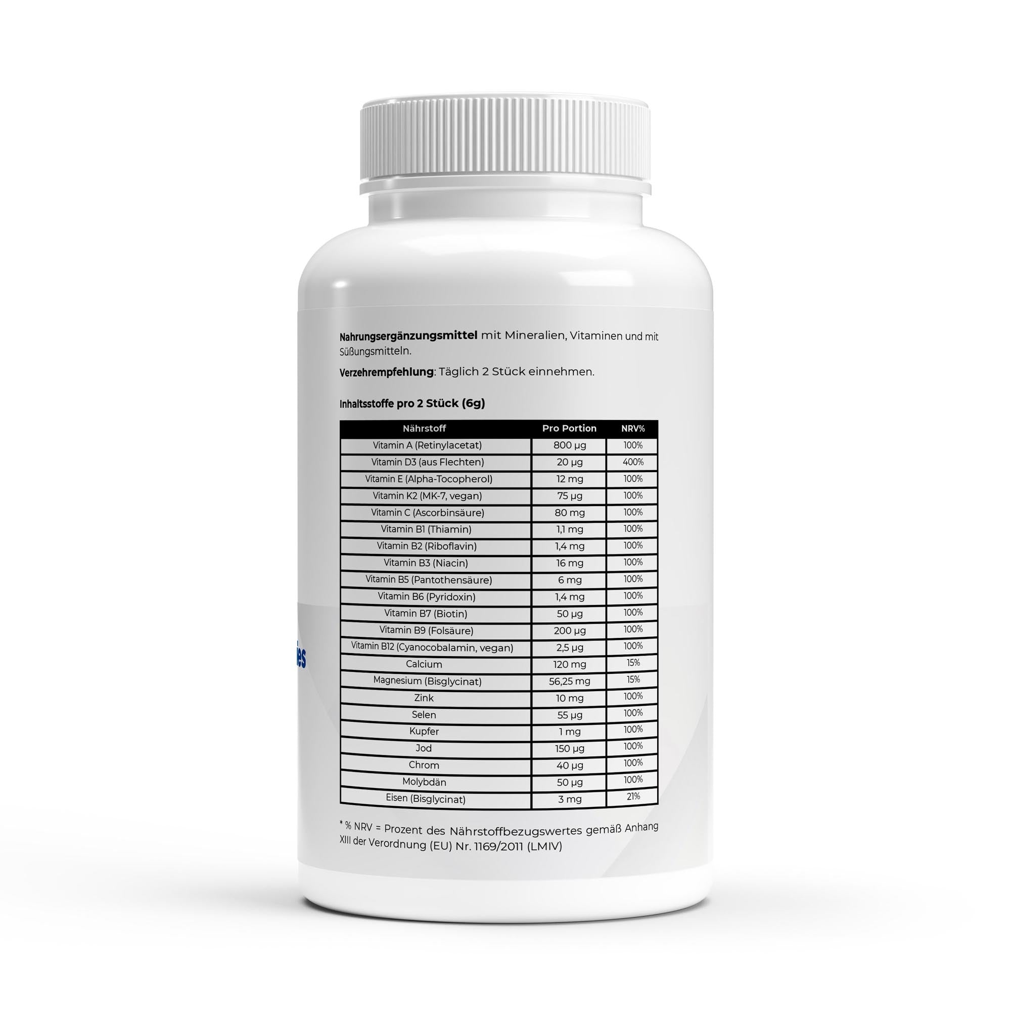 Premium Multivitamin + Mineral Gummies - 60 pcs.
