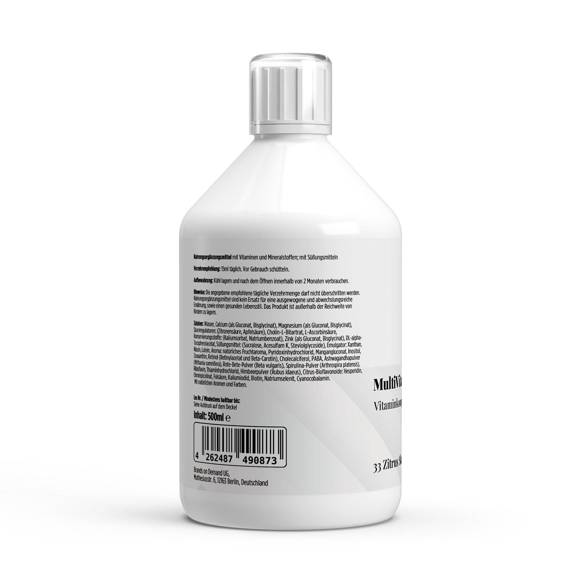 Multivitamin Basic Shots Plus+ - 500ml